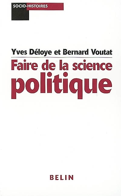 Front cover_Faire de la science politique