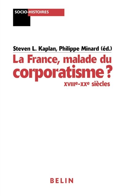 Couverture_La France, malade du corporatisme