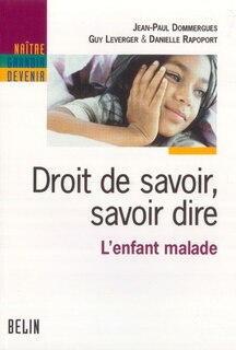 Front cover_Droit de savoir, savoir dire