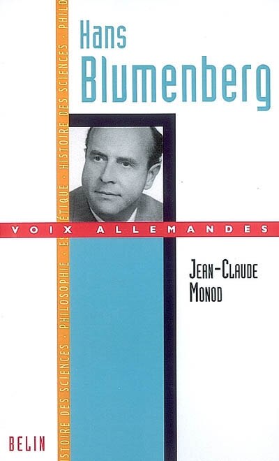 Front cover_Hans Blumenberg