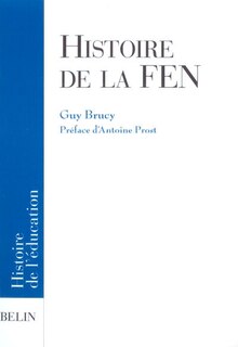 Front cover_Histoire de la FEN