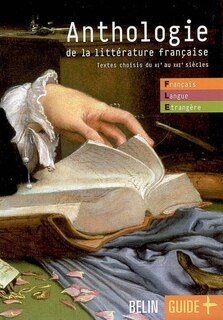 Couverture_Anthologie de littérature française