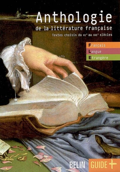 Front cover_Anthologie de littérature française