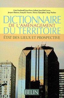 Couverture_Dictionnaire de l'aménagement du territoire