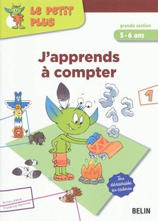 Front cover_J'apprends à compter grande section, 5-6 ans