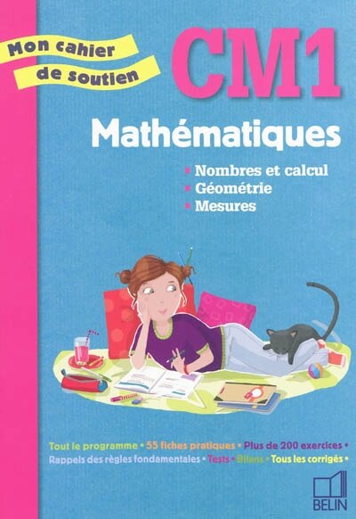 Front cover_Mathématiques, CM1