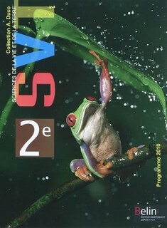 Front cover_SVT, sciences de la vie et de la Terre 2de
