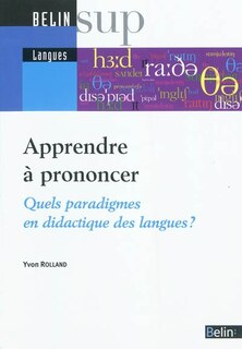 Front cover_Apprendre à prononcer