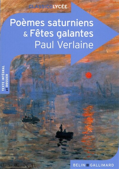 Front cover_Poèmes saturniens & Fêtes galantes