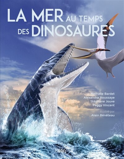 Couverture_La Mer Au Temps Des Dinosaures