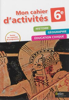Front cover_Histoire géographie, éducation civique 6e