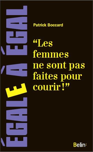 Couverture_Les femmes ne sont pas faites pour courir !