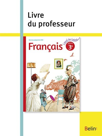 Front cover_Français 3e cycle 4 : nouveau programme 2016 : livre du professeur