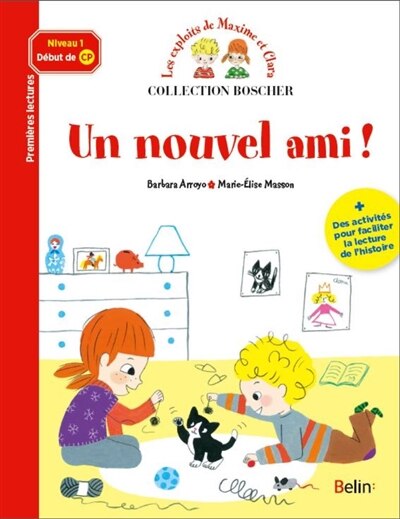 Couverture_Les exploits de Maxime et Clara Un nouvel ami !
