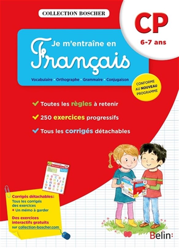 Front cover_Je m'entraîne en français : CP, 6-7 ans : conforme au nouveau programme