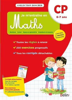 Front cover_Je m'entraîne en maths : CP, 6-7 ans : conforme au nouveau programme