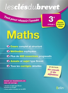 Front cover_Maths 3e, cycle 4
