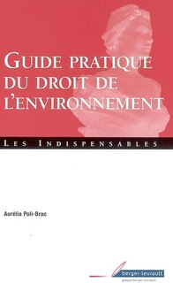 Front cover_Guide pratique du droit de l'environnement