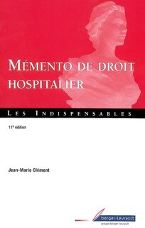 Couverture_Mémento de droit hospitalier