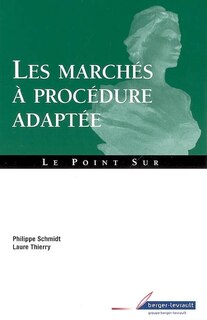 Front cover_Les marchés à procédure adaptée