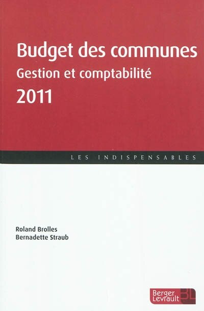 Front cover_Budget des communes 2011 : gestion et comptabilité