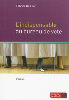 Couverture_L' indispensable du bureau de vote