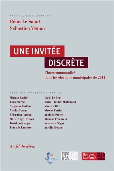 Front cover_Une invitée discrète