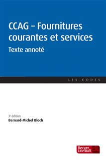 Front cover_Cahier des clauses administratives générales