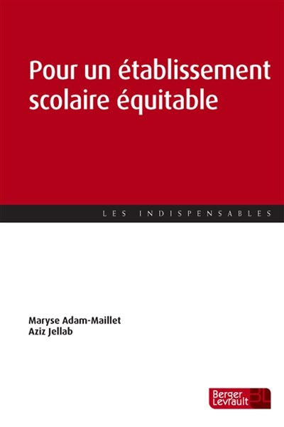 Couverture_Pour un &eacute;tablissement scolaire &eacute;quitable