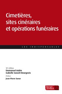 Front cover_Cimetières, sites cinéraires et opérations funéraires