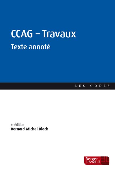 Front cover_CCAG-Travaux