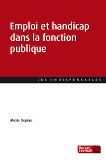Front cover_Emploi et handicap dans la fonction publique