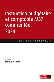 Front cover_Instruction budgétaire et comptable M57 commentée 2024