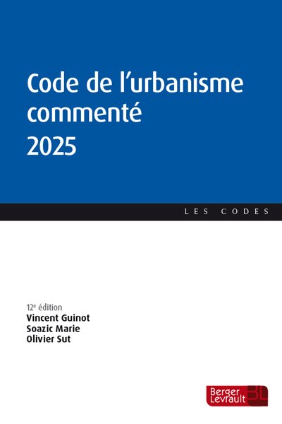 Front cover_Code de l'urbanisme commenté 2025