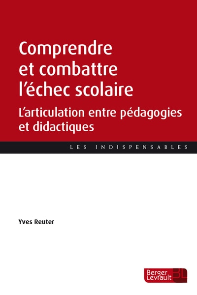 Front cover_Comprendre et combattre l'échec scolaire