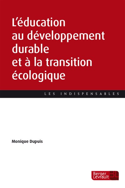 Couverture_L' &eacute;ducation au d&eacute;veloppement durable et &agrave; la transition &eacute;cologique