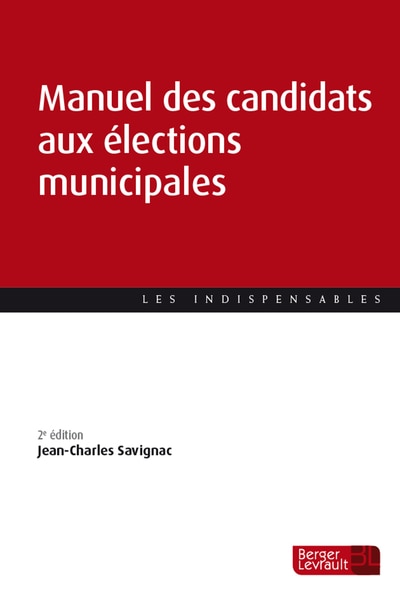 Couverture_Manuel du candidat aux élections municipales
