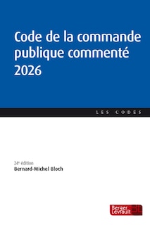 Front cover_Code de la commande publique comment&eacute; 2026