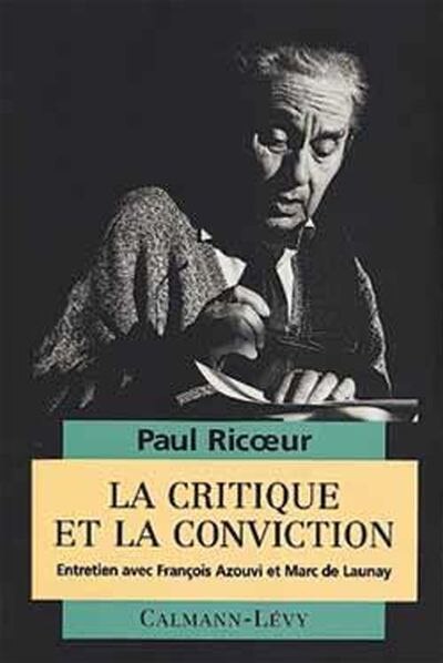 Front cover_La critique et la conviction