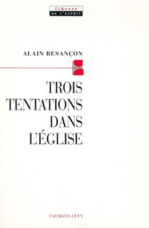 Front cover_Trois tentations dans l'Eglise