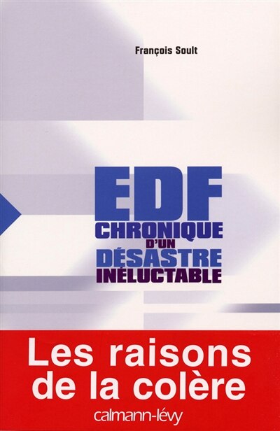 Front cover_EDF, chronique d'un désastre inéluctable