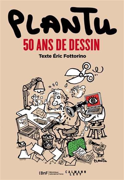 Front cover_Plantu : 50 ans de dessin