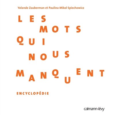 Front cover_Les mots qui nous manquent