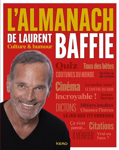 Front cover_L' almanach de Laurent Baffie