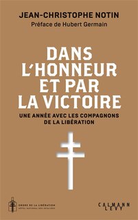 Front cover_Dans l'honneur et par la victoire