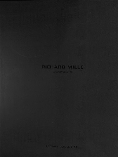 Front cover_Richard Mille : monographie, Vol. 3