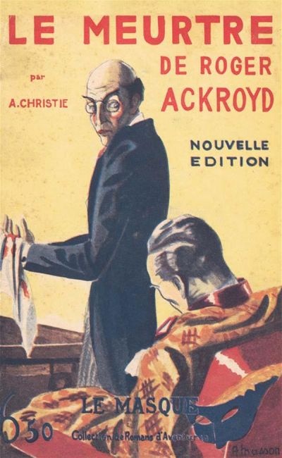 Front cover_Le meurtre de Roger Ackroyd