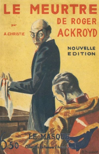 Front cover_Le meurtre de Roger Ackroyd