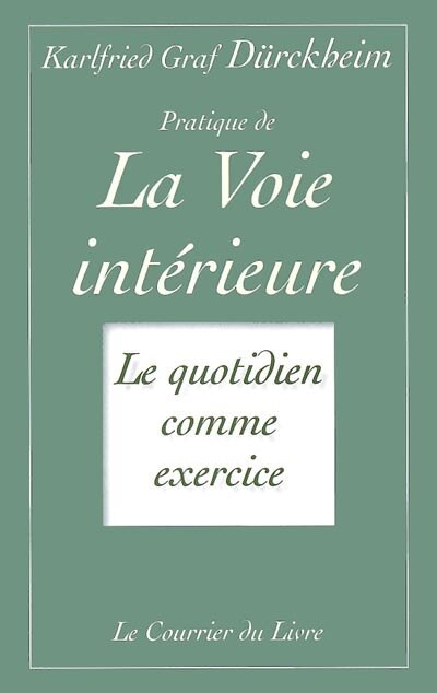 Front cover_Pratique de la voie intérieure