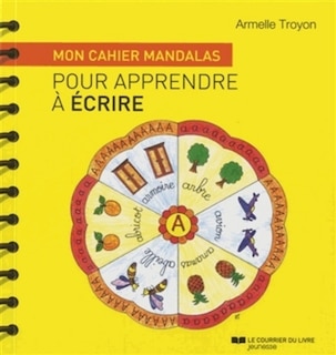 Front cover_Mon cahier mandalas pour apprendre à écrire